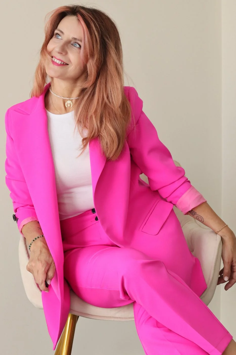 Małgorzata Pacholec w gabinecie